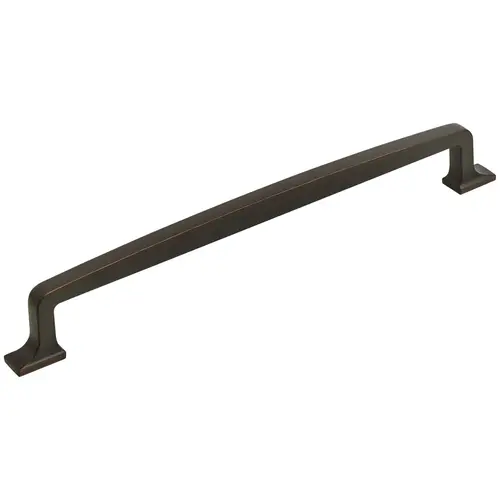 12" (305 mm) Center to Center Westerly Appliance Pull Oil Rubbed Bronze Finish 12" (305 mm) Center to Center Westerly Appliance Pull Oil Rubbed Bronze Finish