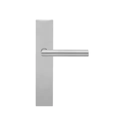 Lever set on backplate Multipoint Trim satin stainless steel Lever set on backplate Multipoint Trim satin stainless steel