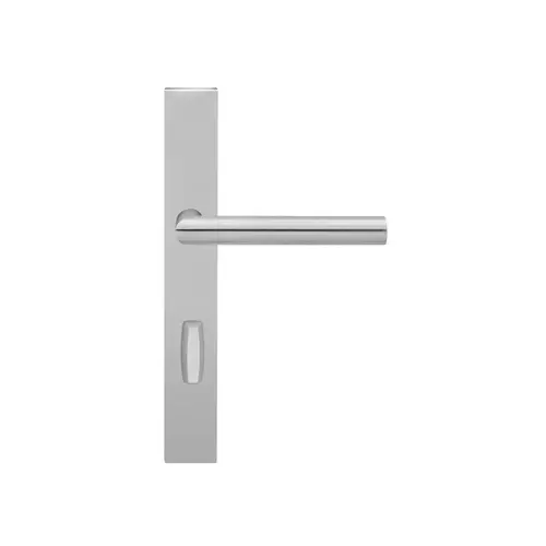 Lever set on backplate Multipoint Trim satin stainless steel Lever set on backplate Multipoint Trim satin stainless steel