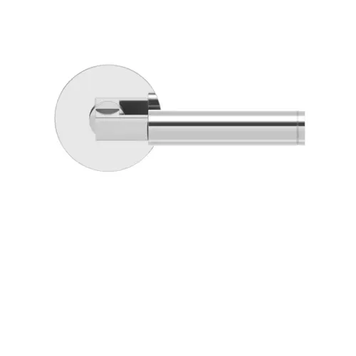 Lever set on rose Tasmania polished stainless steel Lever set on rose Tasmania polished stainless steel