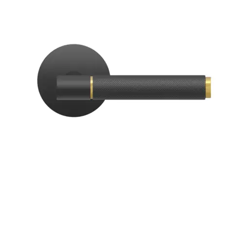 Lever set on rose Studio Series 90B1 cosmos black Lever set on rose Studio Series 90B1 cosmos black