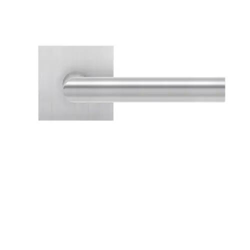 Lever set on rose Rhodos XL satin stainless steel Lever set on rose Rhodos XL satin stainless steel