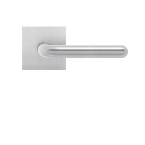 Lever set on rose Lignano Steel Lever set on rose Lignano Steel