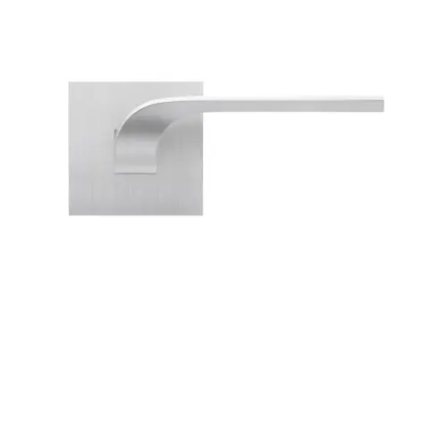 Lever set on rose Las Vegas satin stainless steel Lever set on rose Las Vegas satin stainless steel