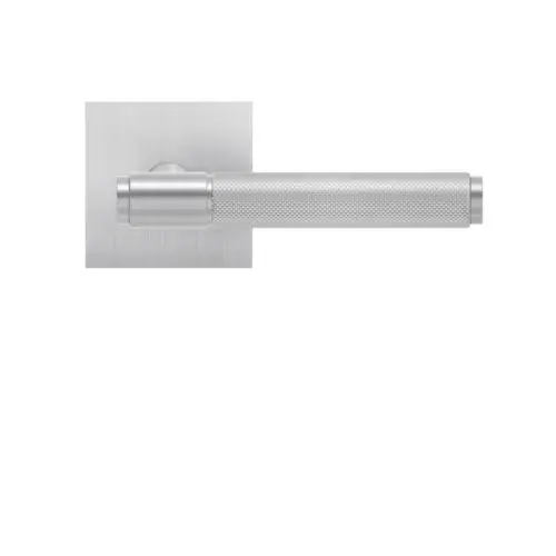 Lever set on rose Studio Series 90B satin stainless steel Lever set on rose Studio Series 90B satin stainless steel