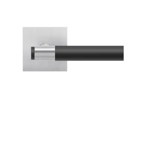 Lever set on rose Studio Series 90A1 satin stainless steel Lever set on rose Studio Series 90A1 satin stainless steel