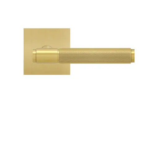 Lever set on rose Studio Series 90B satin brass Lever set on rose Studio Series 90B satin brass