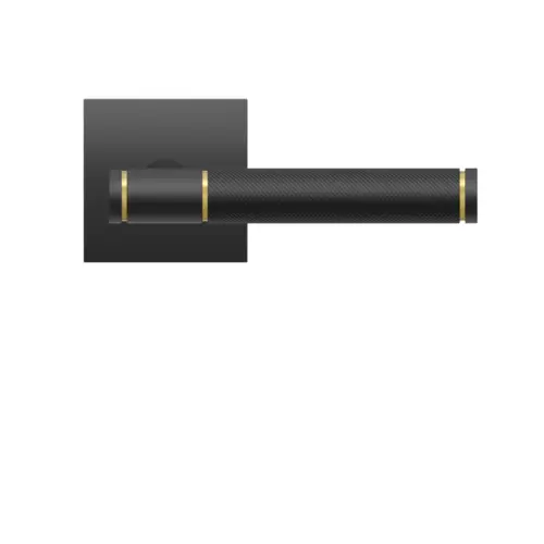 Lever set on rose Studio Series D1 cosmos black Lever set on rose Studio Series D1 cosmos black