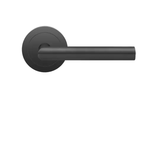 Lever set on rose Rhodos XL cosmos black Lever set on rose Rhodos XL cosmos black