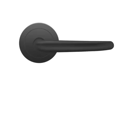 Lever set on rose Elba cosmos black Lever set on rose Elba cosmos black