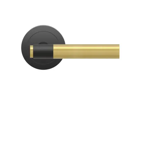 Lever set on rose Studio Series 90A2 cosmos black Lever set on rose Studio Series 90A2 cosmos black