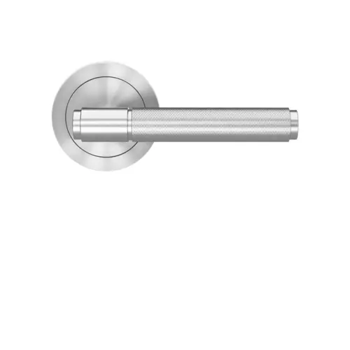 Lever set on rose Studio Series 90B satin stainless steel Lever set on rose Studio Series 90B satin stainless steel
