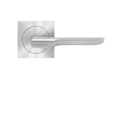 Lever set on rose Maranello satin stainless steel Lever set on rose Maranello satin stainless steel