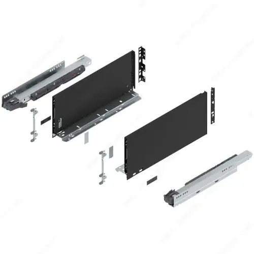 LEGRABOX pure BLUMOTION standard drawer, height C Carbon Black LEGRABOX pure BLUMOTION standard drawer, height C Carbon Black