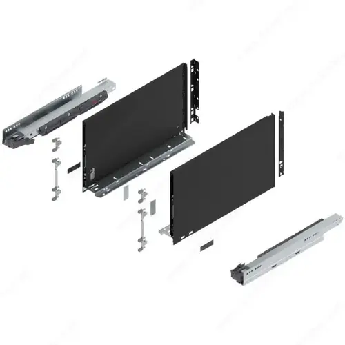 LEGRABOX pure BLUMOTION standard drawer, height F Carbon Black LEGRABOX pure BLUMOTION standard drawer, height F Carbon Black