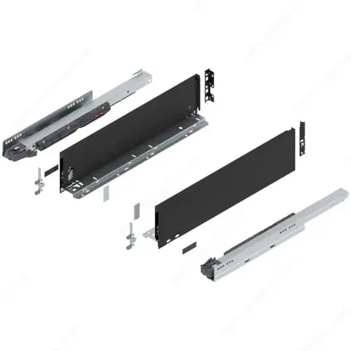 LEGRABOX pure BLUMOTION standard Drawer, height K Carbon Black LEGRABOX pure BLUMOTION standard Drawer, height K Carbon Black