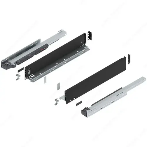 LEGRABOX pure BLUMOTION standard drawer, height M Carbon Black LEGRABOX pure BLUMOTION standard drawer, height M Carbon Black