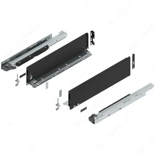 LEGRABOX pure BLUMOTION standard Drawer, height K Carbon Black LEGRABOX pure BLUMOTION standard Drawer, height K Carbon Black