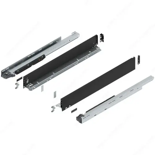 LEGRABOX pure BLUMOTION standard drawer, height M Carbon Black LEGRABOX pure BLUMOTION standard drawer, height M Carbon Black