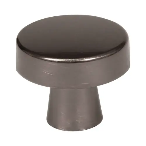 1-5/16" (33 mm) Diameter Blackrock Cabinet Knob Gunmetal Finish 1-5/16" (33 mm) Diameter Blackrock Cabinet Knob Gunmetal Finish
