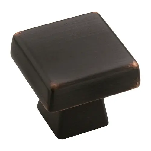 Cabinet Knob Blackrock Square 1-3/16" D 1-1/16" Oil Rubbed Bronze Oil Rubbed Bronze Cabinet Knob Blackrock Square 1-3/16" D 1-1/16" Oil Rubbed Bronze Oil Rubbed Bronze