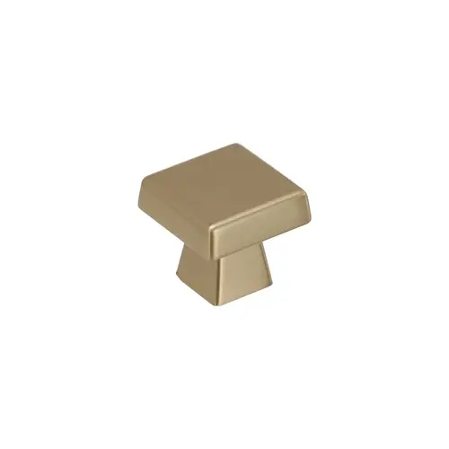 1-1/2" (38 mm) Blackrock Oversized Square Cabinet Knob Golden Champagne Finish 1-1/2" (38 mm) Blackrock Oversized Square Cabinet Knob Golden Champagne Finish