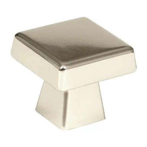 1-1/2" (38 mm) Blackrock Oversized Square Cabinet Knob Bright Nickel Finish 1-1/2" (38 mm) Blackrock Oversized Square Cabinet Knob Bright Nickel Finish