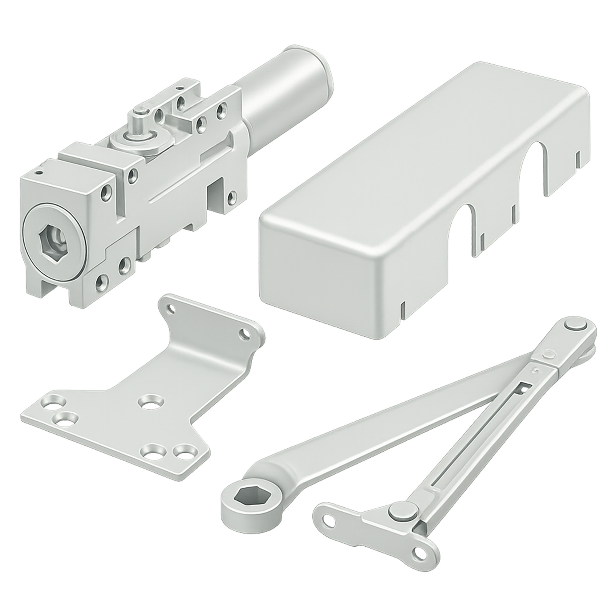 Deltana DC40-WHITE DC40 Door Closer White