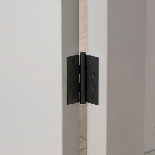 4-1/2" x 4-1/2" Square Hinge, HD, Ball Bearings in Paint Black Pair 4-1/2" x 4-1/2" Square Hinge, HD, Ball Bearings in Paint Black Pair