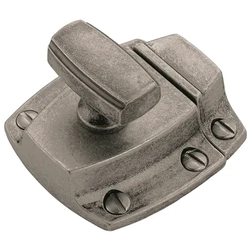 1-7/8" (48 mm) Highland Ridge Cabinet Latch Aged Pewter Finish 1-7/8" (48 mm) Highland Ridge Cabinet Latch Aged Pewter Finish