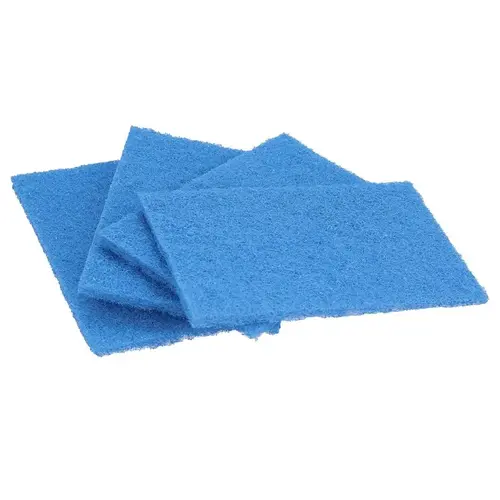 Scotch-Brite Multi-Purpose No-Scratch Scour Pad, 6 in L, 3 in W, Blue Scotch-Brite Multi-Purpose No-Scratch Scour Pad, 6 in L, 3 in W, Blue