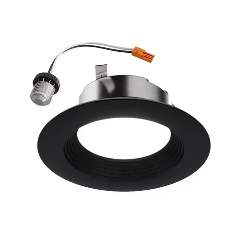 DOWN LT LED BFLE BLK 650LM 4IN DOWN LT LED BFLE BLK 650LM 4IN