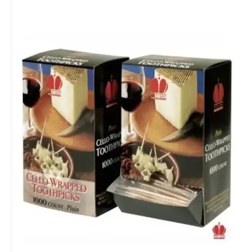 Goldmax Individually Wrapped Cello Toothpick, 1000 Count Goldmax Individually Wrapped Cello Toothpick, 1000 Count