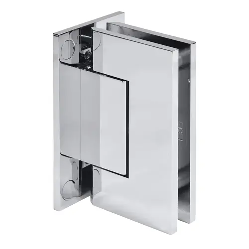 Polished Chrome Trento 337 Series Adjustable Wall Mount Full Back Hinge Polished Chrome Trento 337 Series Adjustable Wall Mount Full Back Hinge
