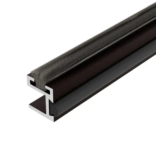 Duranodic Bronze 1/2" Wide Dust Proof Bumper and Wiper 72" Stock Length - pack of 2 Duranodic Bronze 1/2" Wide Dust Proof Bumper and Wiper 72" Stock Length - pack of 2