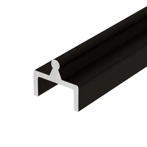 Duranodic Bronze Aluminum Single Bottom Rail 48" Length - pack of 5 Duranodic Bronze Aluminum Single Bottom Rail 48" Length - pack of 5