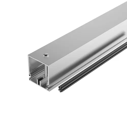 Deep Division Bar with Vinyl, Satin Anodized- 12' Stock Length 36" Stock Length - pack of 4 Deep Division Bar with Vinyl, Satin Anodized- 12' Stock Length 36" Stock Length - pack of 4