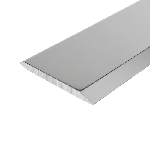 Brite Anodized Aluminum 5/8" Flat Face Mirror Edge Molding 36" Length - pack of 5 Brite Anodized Aluminum 5/8" Flat Face Mirror Edge Molding 36" Length - pack of 5
