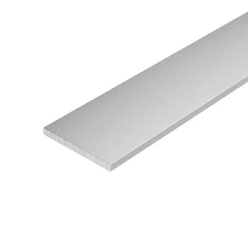 Satin Anodized 1-1/2" Aluminum Flat Bar Extrusion 36" Length - pack of 5 Satin Anodized 1-1/2" Aluminum Flat Bar Extrusion 36" Length - pack of 5