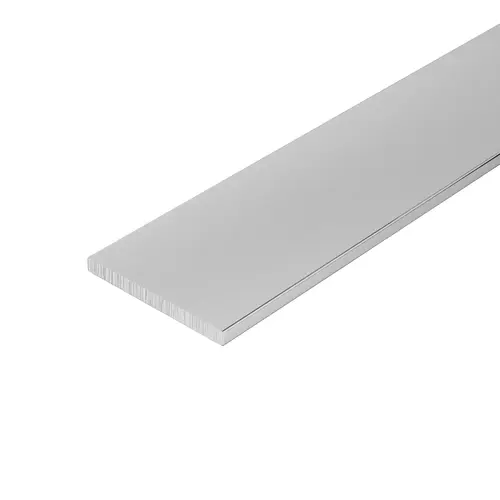 Brite Anodized 1-1/2" Aluminum Flat Bar Extrusion 60" Length - pack of 5 Brite Anodized 1-1/2" Aluminum Flat Bar Extrusion 60" Length - pack of 5