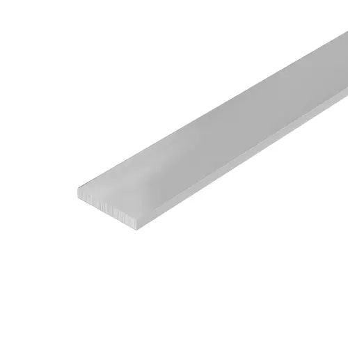 Satin Anodized 3/4" x 1/8" Aluminum Flat Bar Extrusion 48" Length - pack of 5 Satin Anodized 3/4" x 1/8" Aluminum Flat Bar Extrusion 48" Length - pack of 5