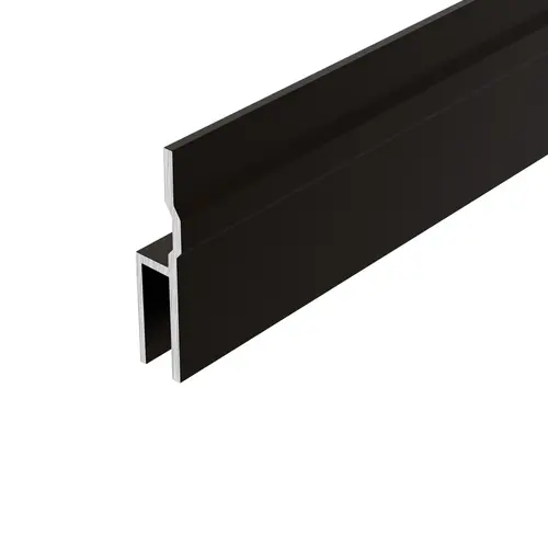 Duranodic Bronze Front Hanger Extrusion 72" Stock Length - pack of 2 Duranodic Bronze Front Hanger Extrusion 72" Stock Length - pack of 2