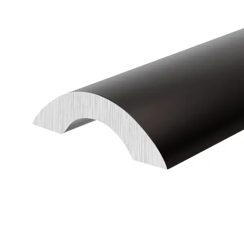 Oil Rubbed Bronze Frameless Shower Door Half-Round Threshold - 48" Length - pack of 5 Oil Rubbed Bronze Frameless Shower Door Half-Round Threshold - 48" Length - pack of 5