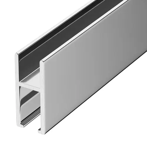 Brite Anodized Aluminum 'H' Bar for Use on All CRL Track Assemblies 36" Length - pack of 5 Brite Anodized Aluminum 'H' Bar for Use on All CRL Track Assemblies 36" Length - pack of 5
