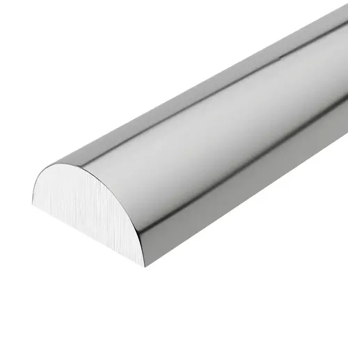 Brite Anodized Half-Round Shower Threshold 2m - 36" Length - pack of 10 Brite Anodized Half-Round Shower Threshold 2m - 36" Length - pack of 10