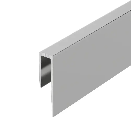 Brite Anodized Aluminum Deep Nose 5/16" J-Channel 48" Length - pack of 5 Brite Anodized Aluminum Deep Nose 5/16" J-Channel 48" Length - pack of 5