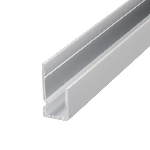 Satin Anodized Deep Nose Heavy Indented Back Aluminum 1/4" J-Channel 36" Length - pack of 5 Satin Anodized Deep Nose Heavy Indented Back Aluminum 1/4" J-Channel 36" Length - pack of 5
