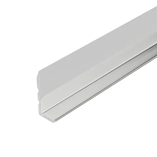 Brite Anodized Aluminum 3/16" L-Bar Extrusion 23" Length - pack of 5 Brite Anodized Aluminum 3/16" L-Bar Extrusion 23" Length - pack of 5