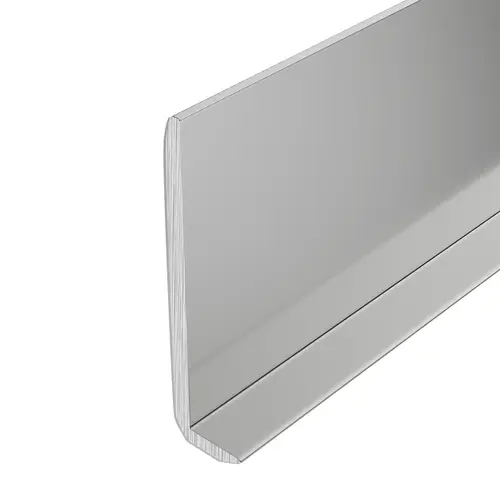 Brite Anodized Aluminum 1/4" L-Bar Extrusion 48" Length - pack of 5 Brite Anodized Aluminum 1/4" L-Bar Extrusion 48" Length - pack of 5