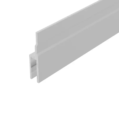 Satin Anodized Rear Hanger Extrusion 48" Stock Length - pack of 3 Satin Anodized Rear Hanger Extrusion 48" Stock Length - pack of 3